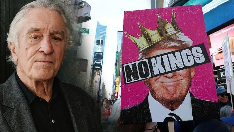 Oscar ödüllü Robert De Niro'dan Trump çağrısı: “Ona müsamaha gösteremeyiz”