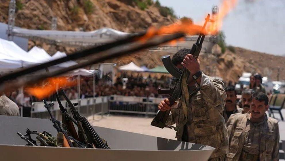 PKK Türkiye sınırındaki kampları boşaltacak, mağaraları terk edecek