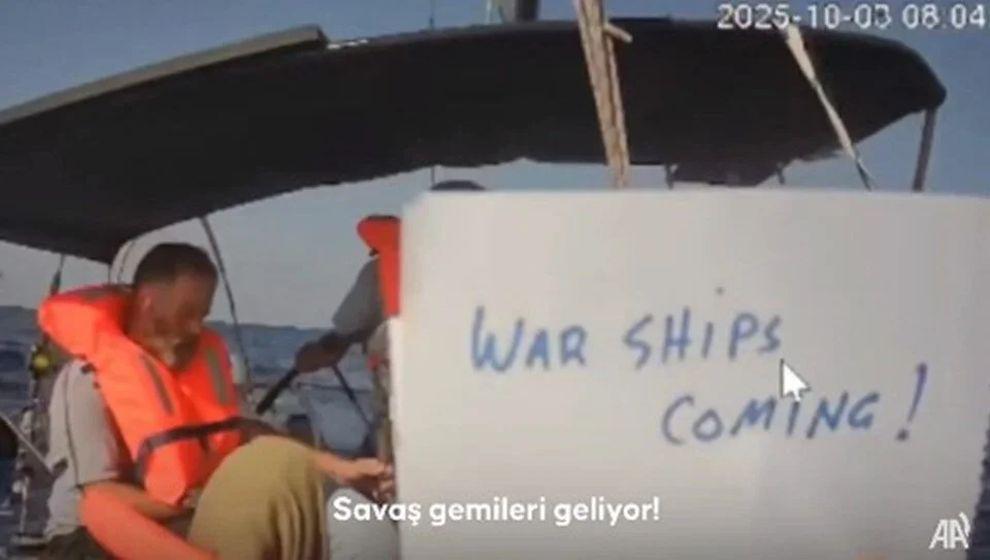 Soykırımcı İsrail, Sumud Filosu'ndaki son gemiyi de kaçırdı