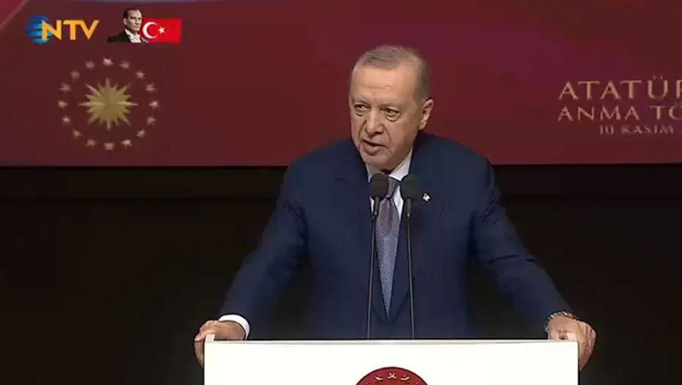 Cumhurbaşkanı Erdoğan: 