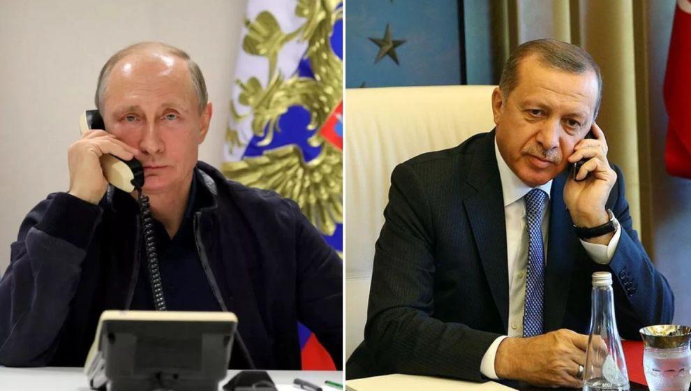 Cumhurbaşkanı Erdoğan, Putin'le görüştü: 