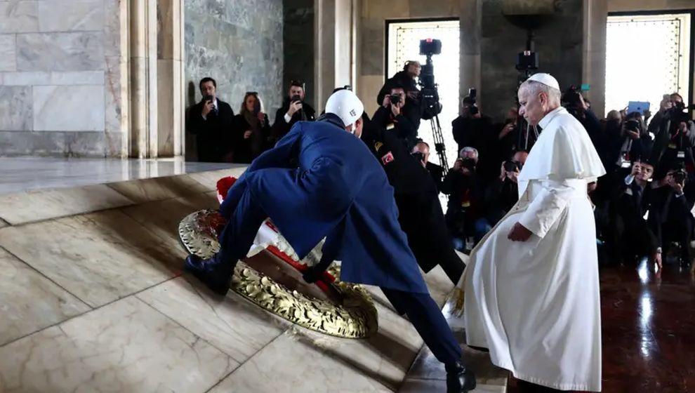 Erdoğan'dan Papa'ya Gazze mesajı: 