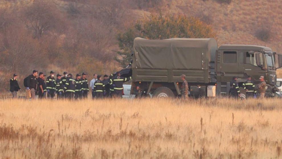 Gürcistan'da düşen uçaktaki 20 askerin naaşları Türkiye'ye getiriliyor