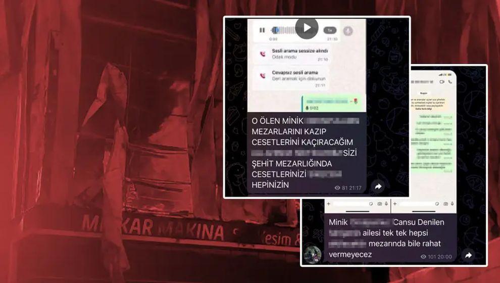 Kocaeli'deki yangında ölen işçilere hakaret eden alçaklar