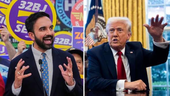 New York'un yeni belediye başkanı: "Trump, beni izlediğini bildiğim için sana söylüyorum, sesi aç"