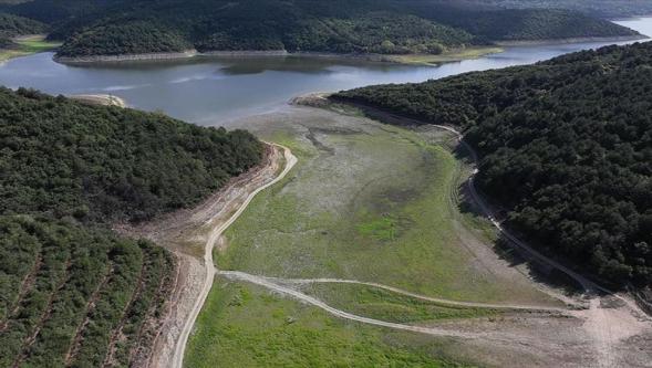 İstanbul'da barajlarda doluluk oranı yüzde 18'in altında