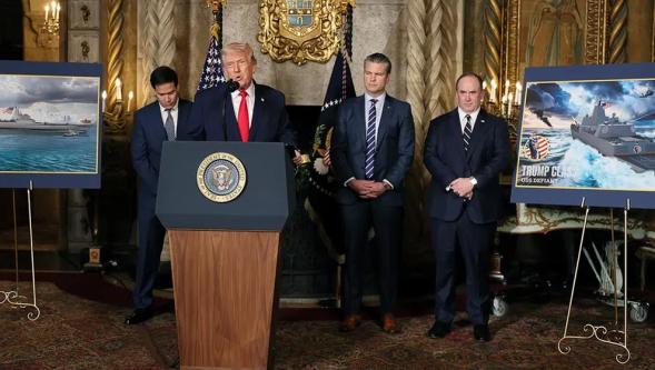 "Trump sınıfı" Altın Filo savaş gemileri geliyor