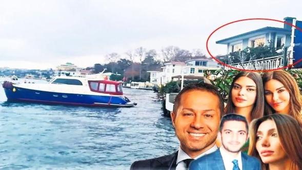 Yalıda ünlülere tabak tabak uyuşturucu