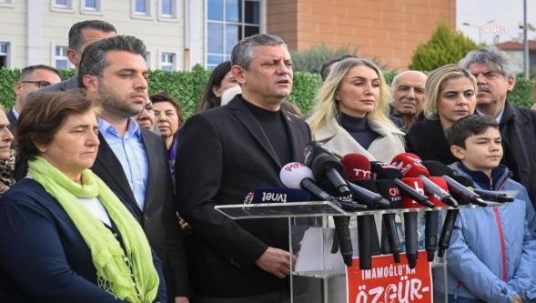 CHP Genel Başkanı Özel: "Yalandan iftiradan bıkmış usanmış durumdayız"