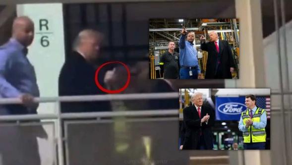 Trump'a fabrika ziyaretinde "Pedofili koruyucusu" diyen işçi görevden uzaklaştırıldı