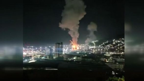 Trump emir verdi ve ABD uçakları bomba yağdırdı: Venezuela'nın başkentinde şiddetli patlamalar