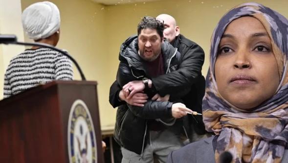 Trump hedef göstermişti: Somali asıllı Kongre Üyesi Omar'a spreyli saldırı