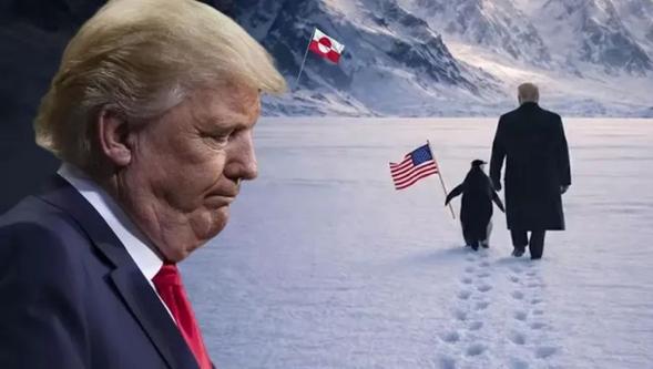 Trump'tan Penguenli Grönland mesajı