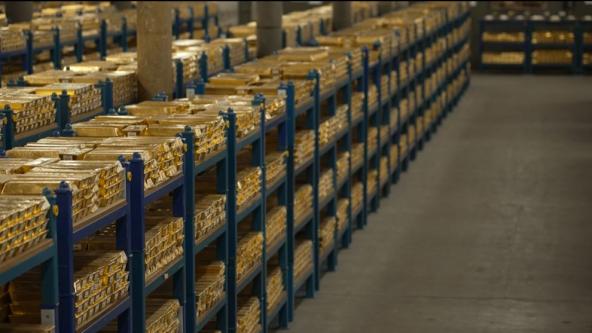 Altın Deposu: 60 ülkenin altınları İngiltere'de tutuluyor