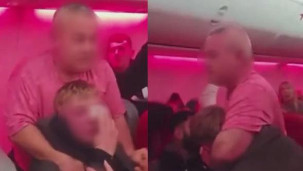 Dünyanın konuştuğu kavga: Antalya'dan havalanan uçağı birbirine kattılar