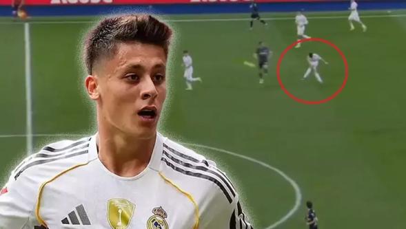 Futbol dünyası bunu konuşuyor: Arda Güler 68 metreden gol attı