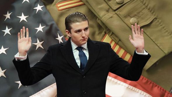Trump'ın oğlu Barron'u İran savaşına göndermek için kampanya: 'DraftBarron'