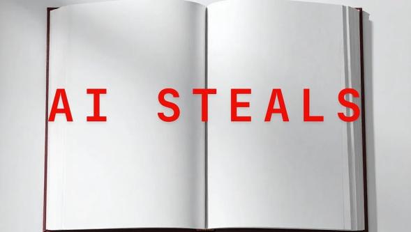 Yazarlardan 'boş' kitapla yapay zeka protestosu: 'Bu kitabı çalmayın'