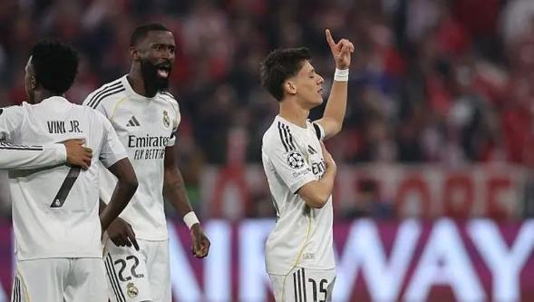 Arda Güler'den Şampiyonlar Ligi'nde 35. saniyede 'tarihi gol'