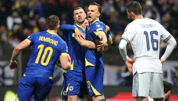 Bosna Hersek, İtalya'yı eledi ve Dünya Kupası'na kaldı