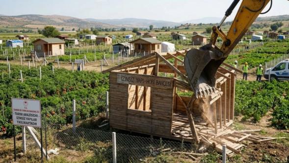 Hobi bahçeleriyle ilgili detay: Yıkıma ticari amaç şartı